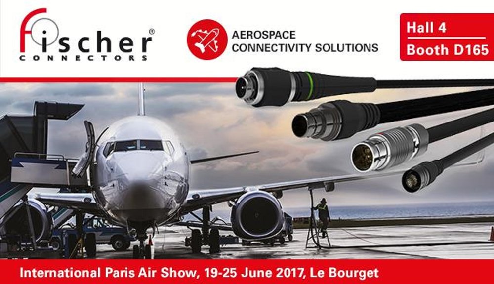 Paris Air Show: connettori più veloci, robusti e leggeri